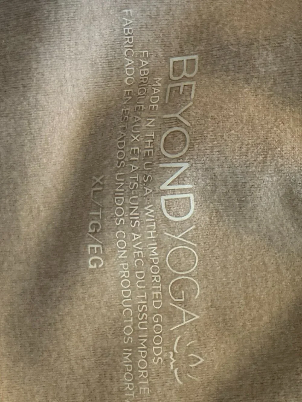 Beyond Yoga LuxeFleece Classic Men’s Jogger XL Mushroom Taupe